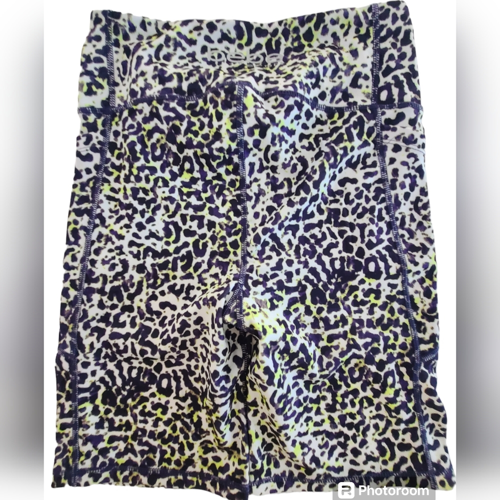 Bebe Sports Womens Shorts Leggings Size Medium